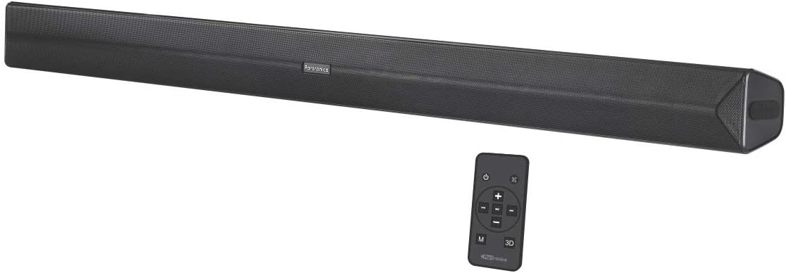 Portronics Sound Slick II 40W POR-936 Wired and Wireless Bluetooth Sound Bar (Black)